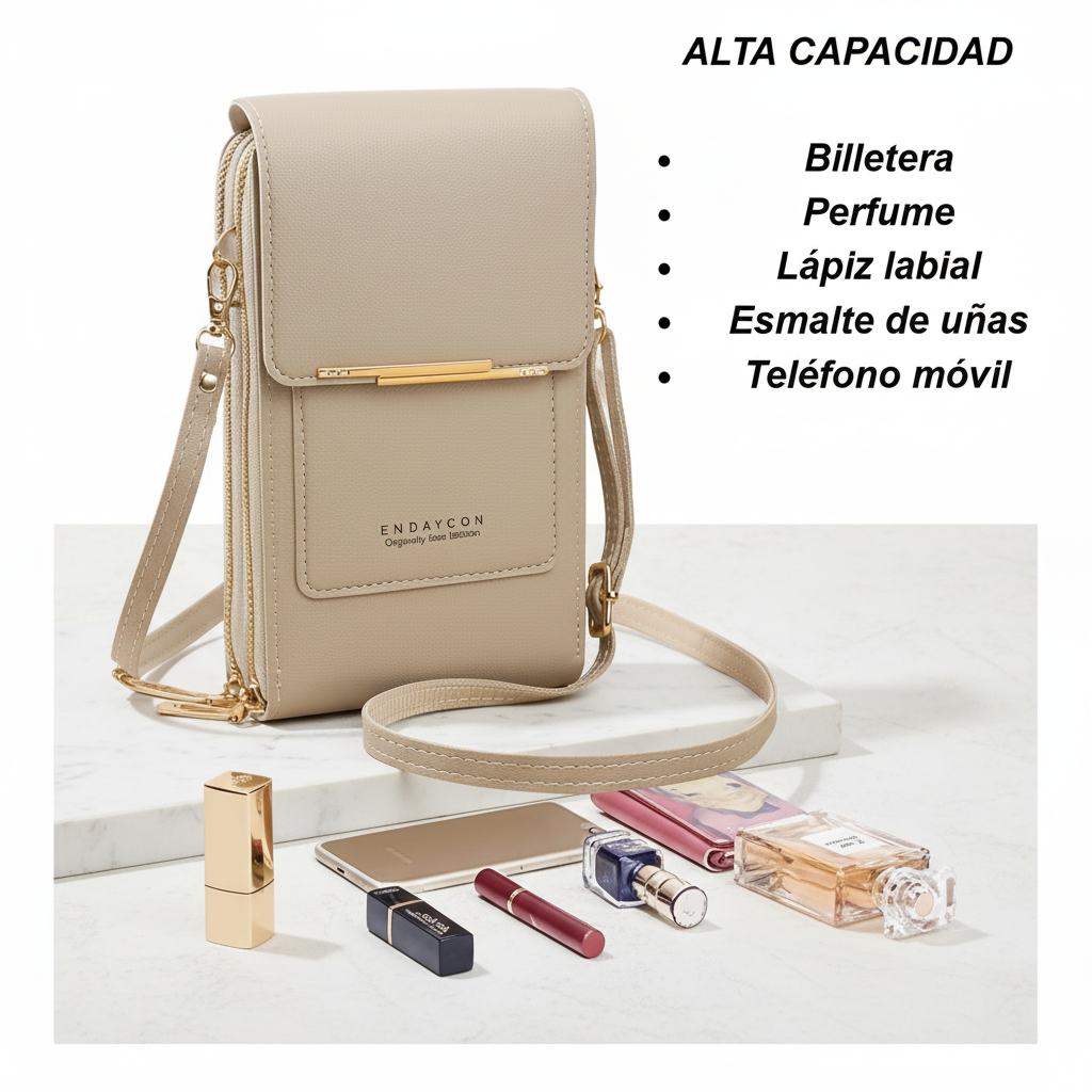 Cartera Portamóvil & Esenciales | Colección Gala